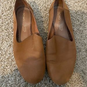 Toms brown dress shoes
